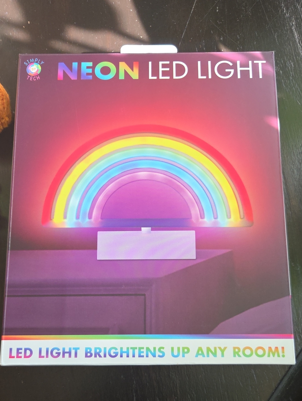Neon Rainbow LED Night Light - Multi-Color - Picture 2 of 5